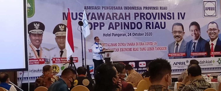 Musyawarah Provinsi IV DPP Apindo Riau Tahun 2020